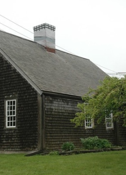 Back View of Chapman-Hall House