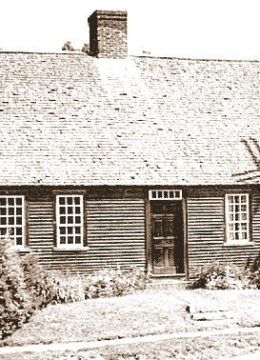 Old Photo of Chapman-Hall House