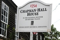 Chapman-Hall House Sign