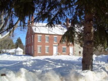 Wiscasset Old Jail in WInter