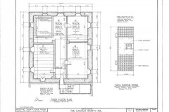 HABS Wiscasset Old Jail 3rd Floor Drawing 1936