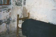Bed in Cell of Old Jail in Wiscasset