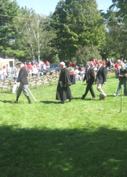 Pownalborough Court House 50th Dignitaries Procession