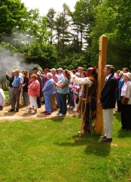 Pownalborough Court House Memorial Day Crowd 2011