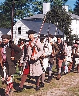 Pownalborough Court House Newspaper Photo of Reenactors 2006