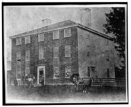 HABS Old Photo of Pownalborough Court House