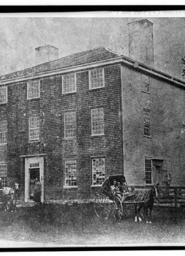 HABS Old Photo of Pownalborough Court House