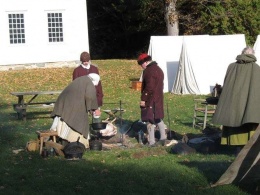 Pownalborough Court House Reenactors Campsite