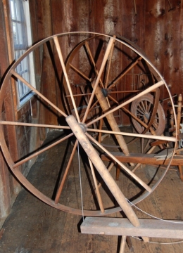 Pownalborough Court House Spinning Wheels