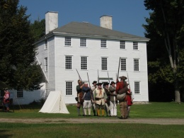 Pownalborough Court House with Goodwins and Whites Living Historians