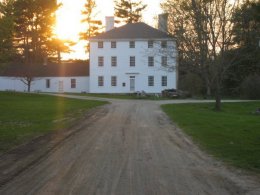 Sunset Behind Pownalborough Court House