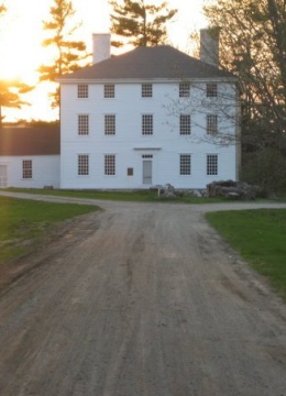 Sunset Behind Pownalborough Court House