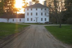 Sunset Behind Pownalborough Court House